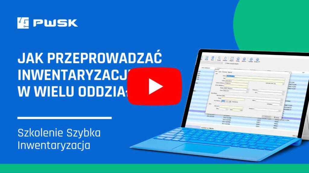 praca na wielu oddziałach inwentaryzacja