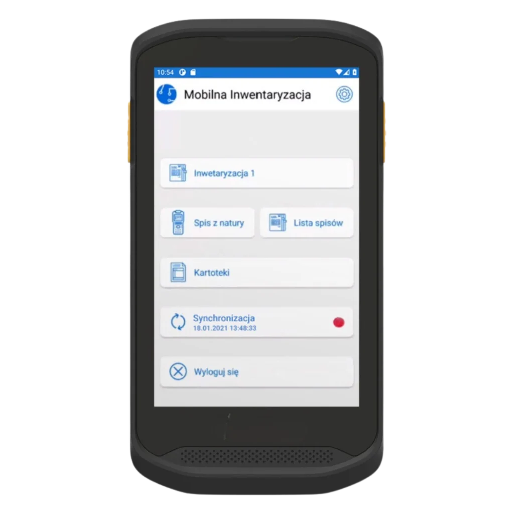 kolektor danych szybka inwentaryzacja inwentaryzacja mobilna