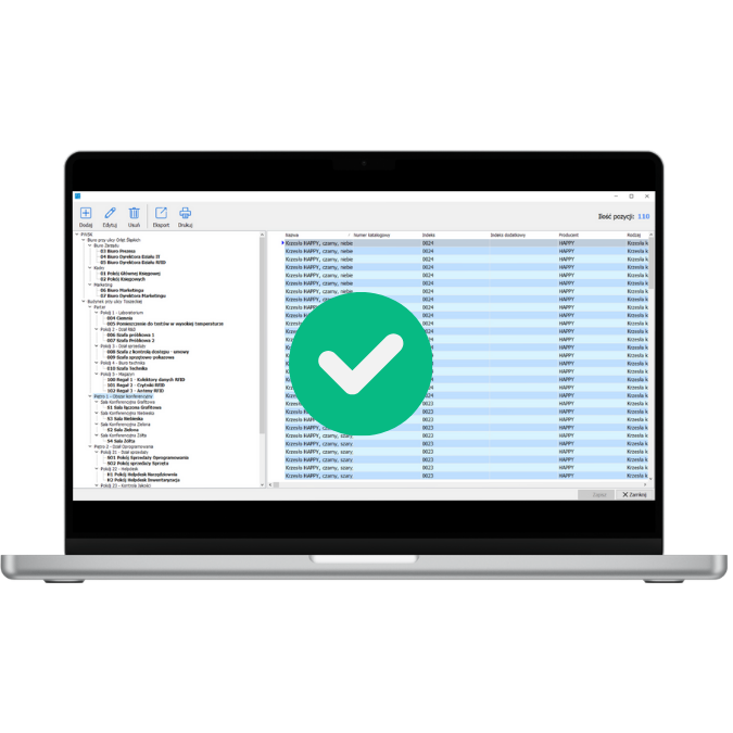 program do kontroli prania rfid