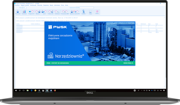 Program Narzędziownia do zarządzania majątkiem firmy