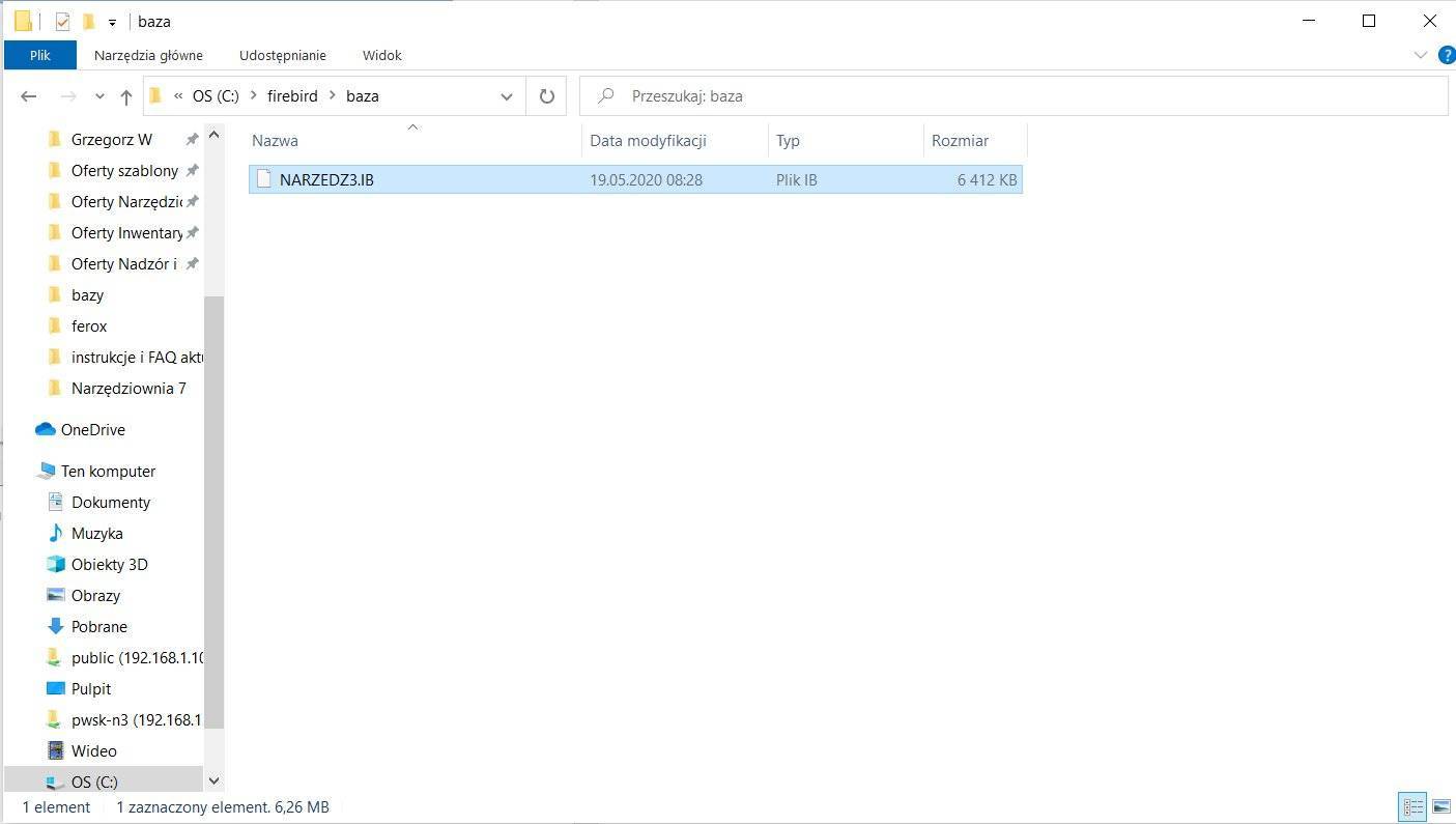 Edycja pliku narzedz3.ib